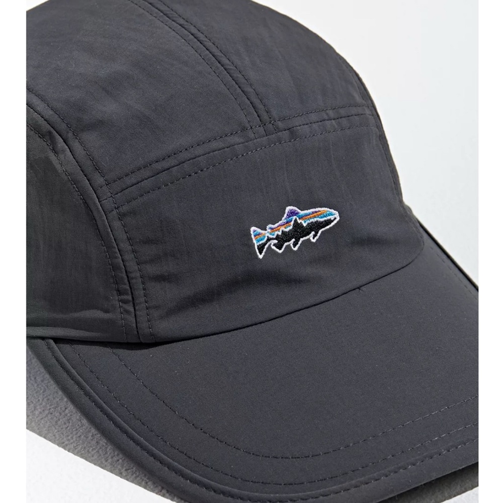 Patagonia Spoonbill Trout 5 Panel Hat Light Grey